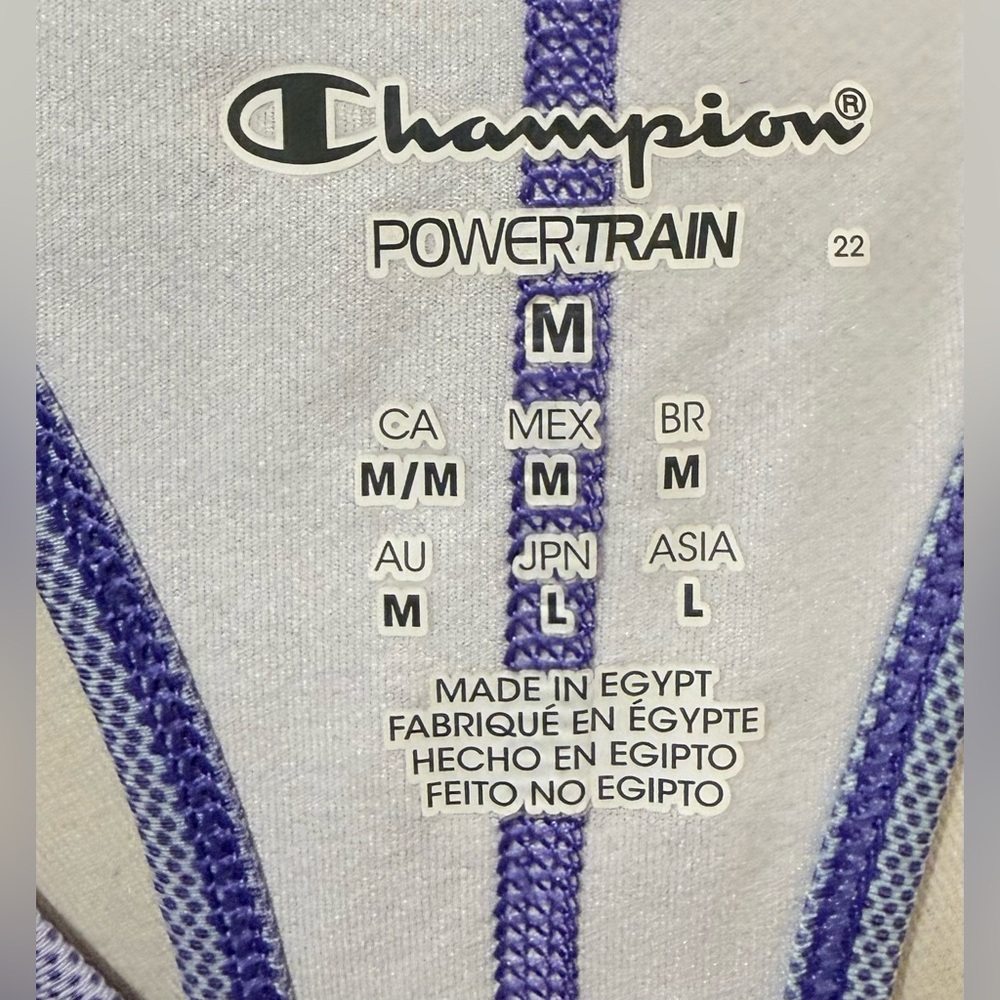 Champion Women's Tank Top in Purple and Blue Gradient - Picture 6 of 7